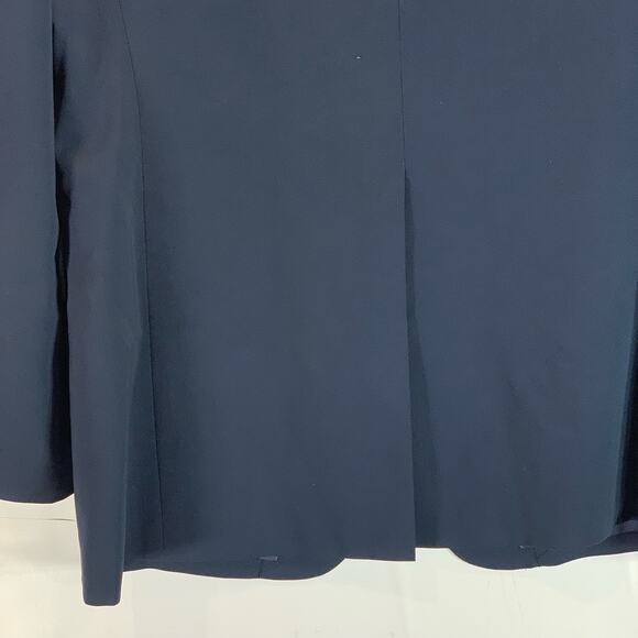 THEORY Men's Navy Sharp/Edison-T Two-Button Wool-Blend Blazer SZ 38R - Picture 8 of 12